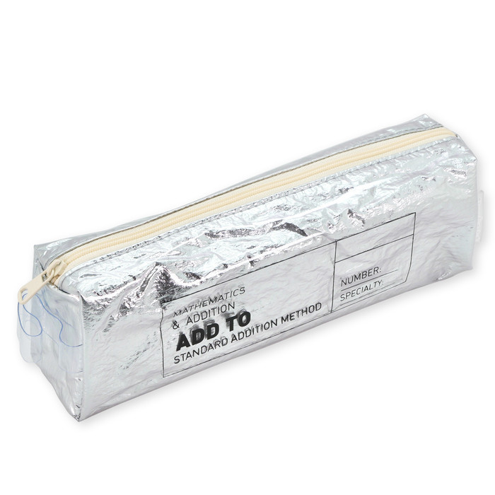 

Tempal Pensil / Pencil Case 41200200 - Abu-abu Metalik