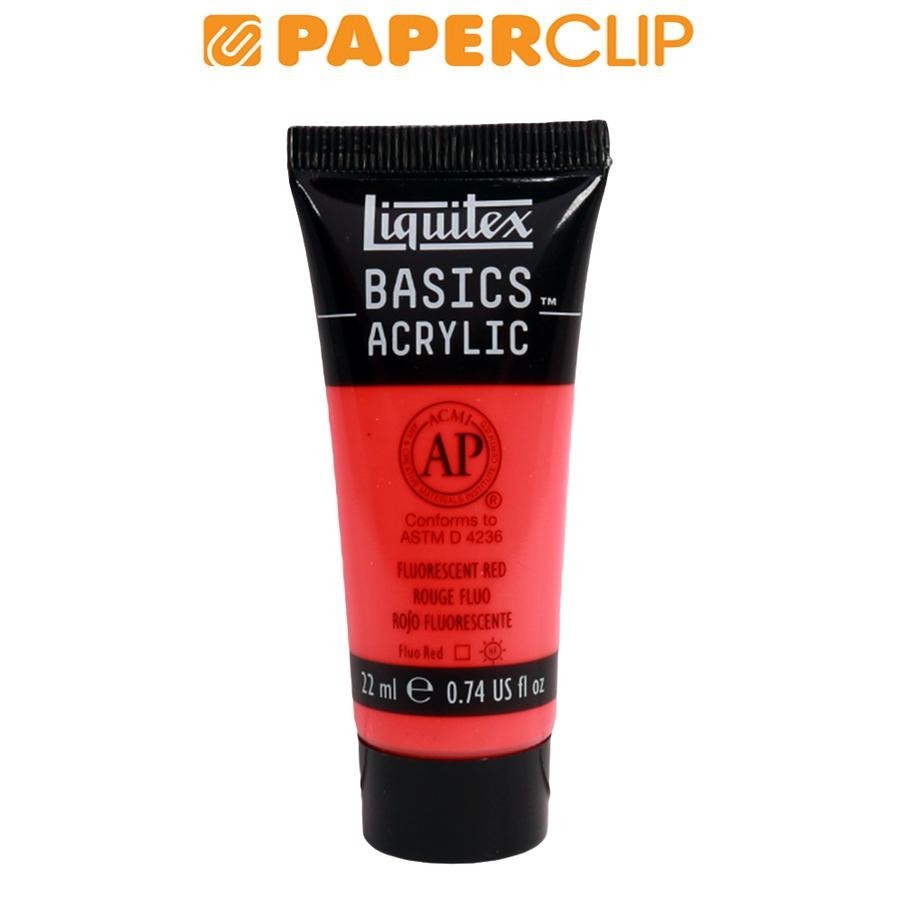 

CAT ACRYLIC LIQUITEX BASIC 22ML 1058983LQ FLUORESCENT RED