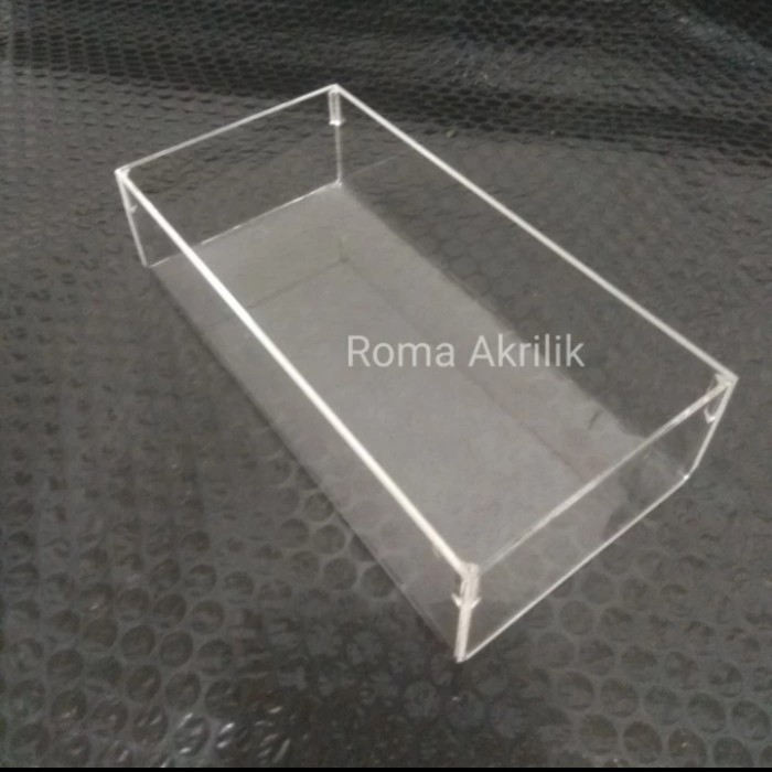 

[KUALITAS TETBAIK] Akrilik multifungsi/Box Akrilik tanpa tutup