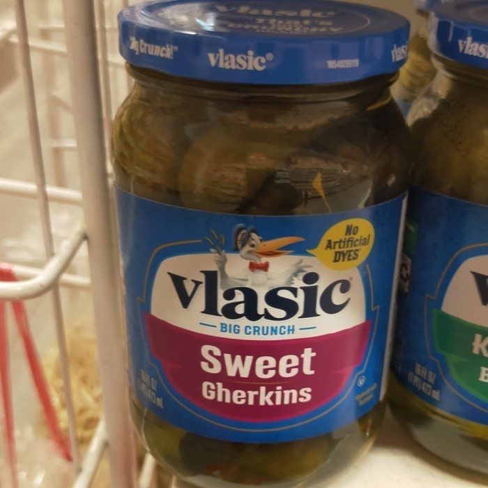 

vlasic sweet gherkins 473ml acar timun pickles