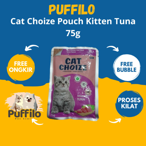 

Cat Choize Pouch Kitten tuna 75gr