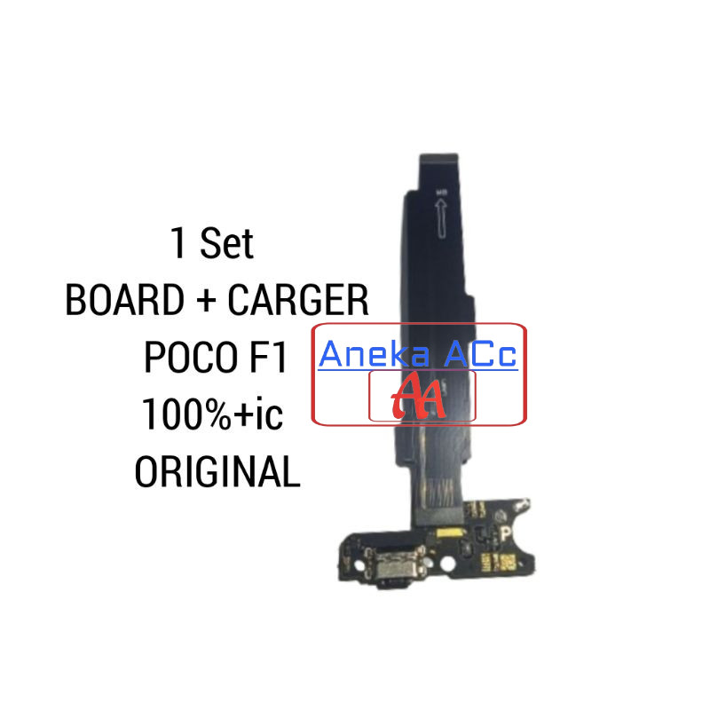 fleksibel board carger 1set poco F1 board pcb 100%+ic CT original board pcb 1Set poco F1 original +i