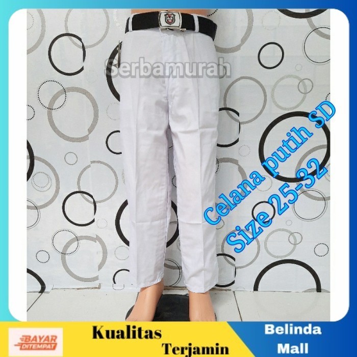 

⭐KUALITAS TERBAIK⭐ celana putih anak sekolah SD lakilaki size 2532 6 tahun Terlaris