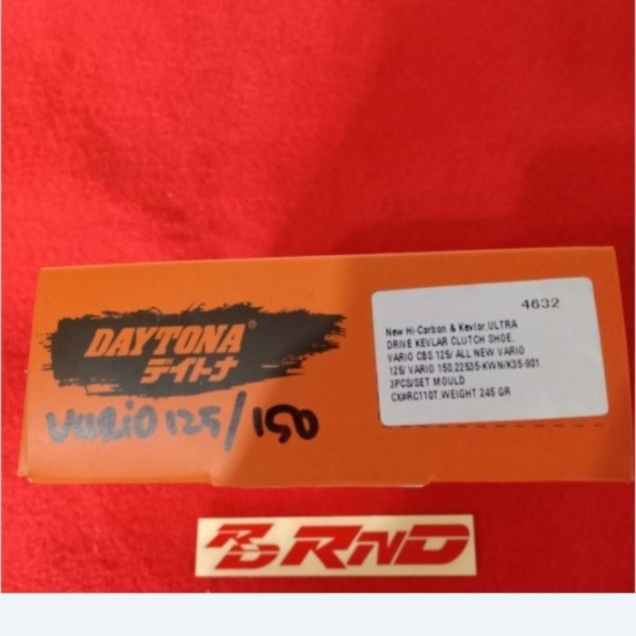 Kampas Ganda Daytona New Vario 125/150, Vario CBS 125 - kampas ganda