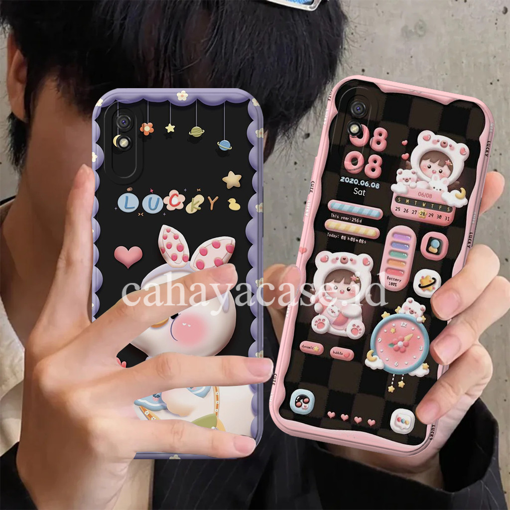 Redmi 9a Silicone - Motif Karakter T1mbul - Softcase - Casing Tpu Pelindung