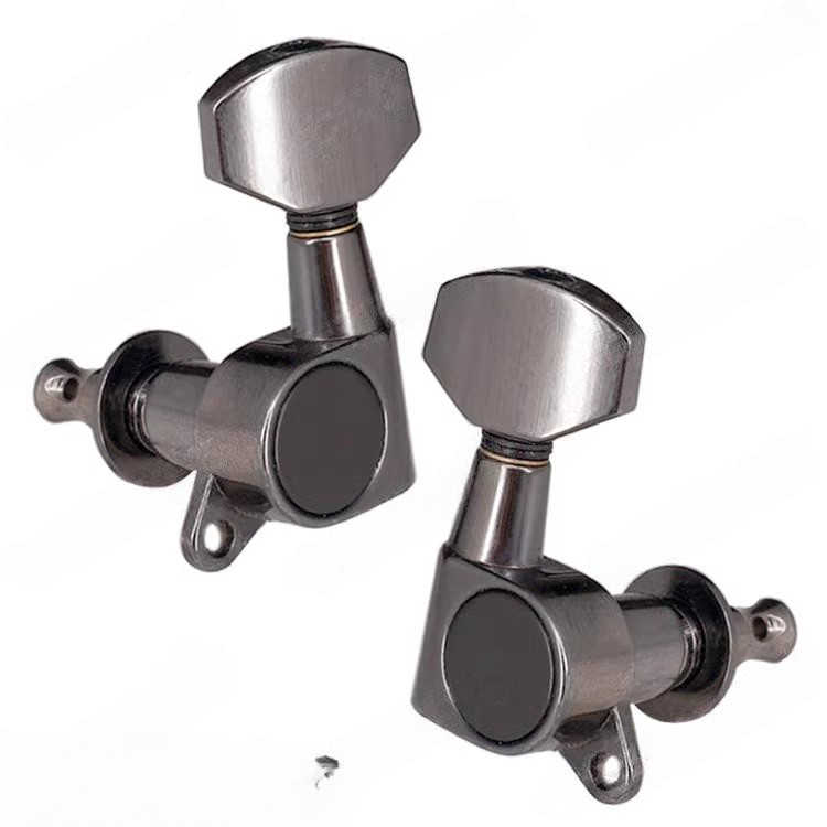 Knob Senar Gitar Listrik Tertutup Penuh dari Kayu, Knob Senar Gitar Akustik, Knob Poros Semi Senar P