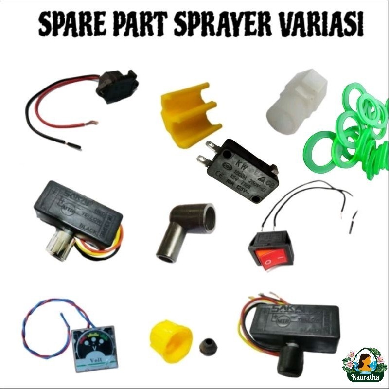 SPARE PART SPRAYER VARIASI/ SPRAYER ELEKTRIK