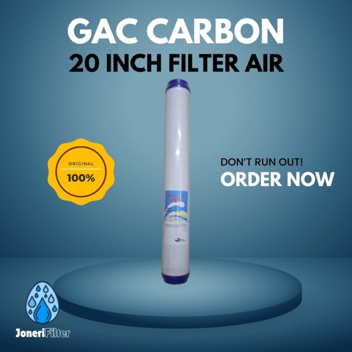 GAC Granular Active Carbon 20 inch Saringan air Filter Air