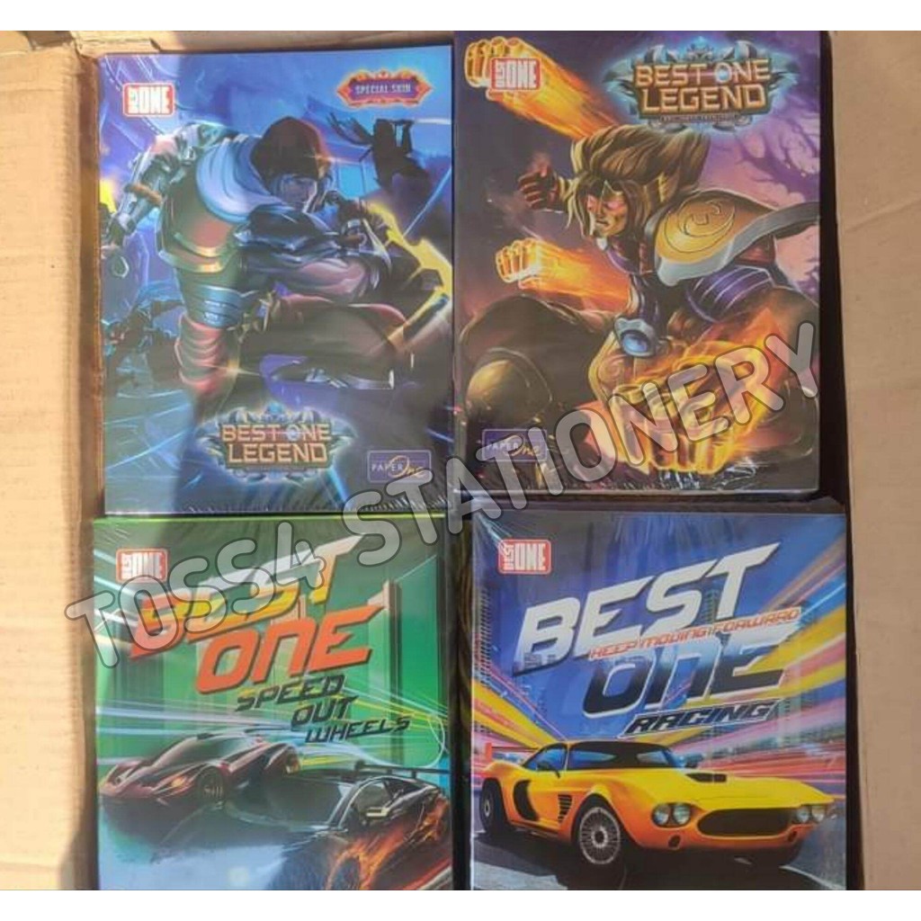 

new buku bestone 1pak isi 10 buku 38lembar T0SS4 STATIONERY
