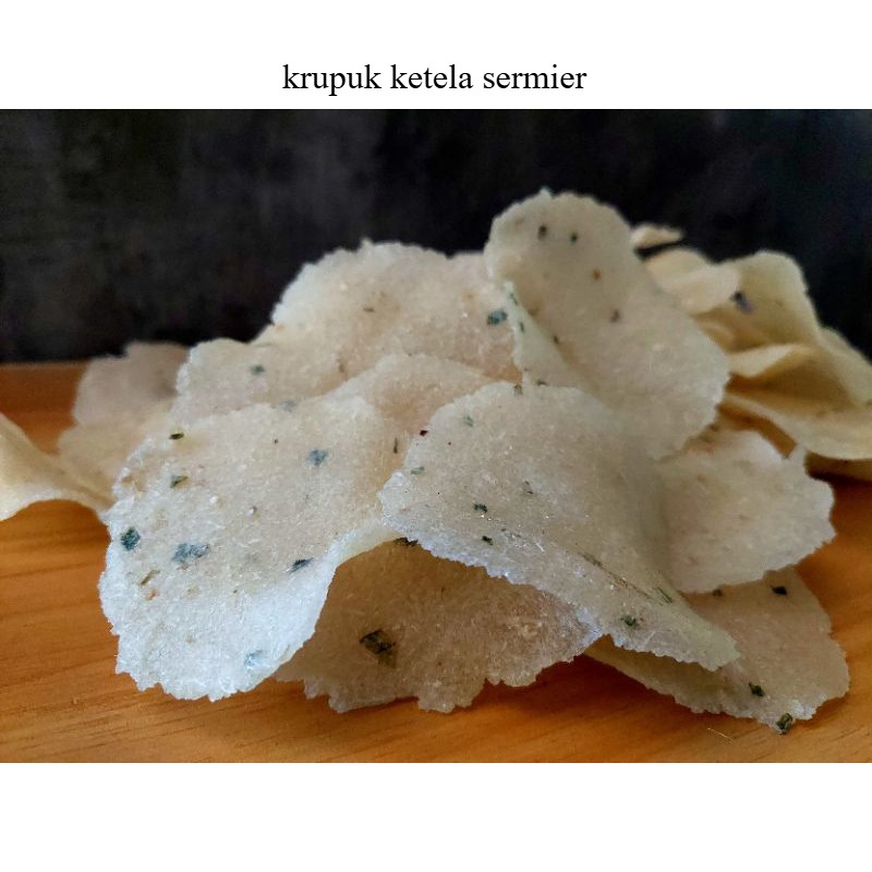 

500gr Kerupuk Singkong Ketela Sermier Krupuk Sermier Lezat Gurih Renyah Original