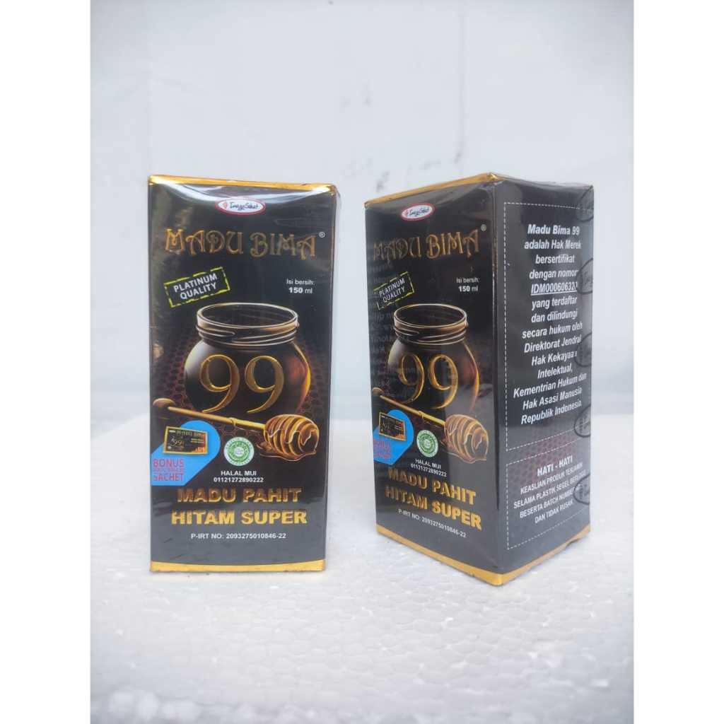 

Madu Bima 99 Isi 150ML - Madu Pahit Hitam Super