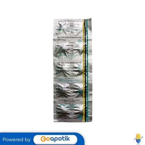 Methylprednisolone Nulab 8 Mg Strip 10 Tablet