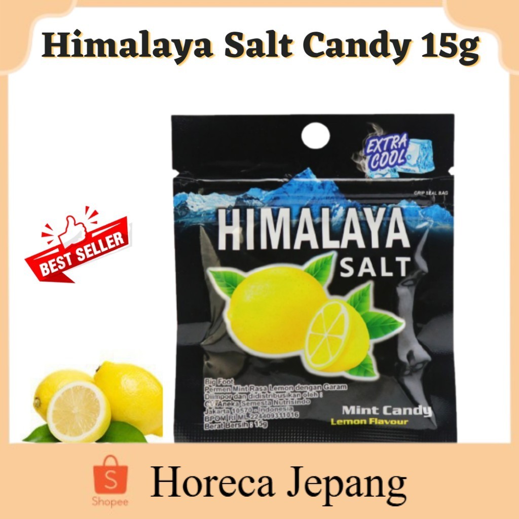 

HIMALAYA SALT CANDY 15g / Himalayan Salt Lemon Candy