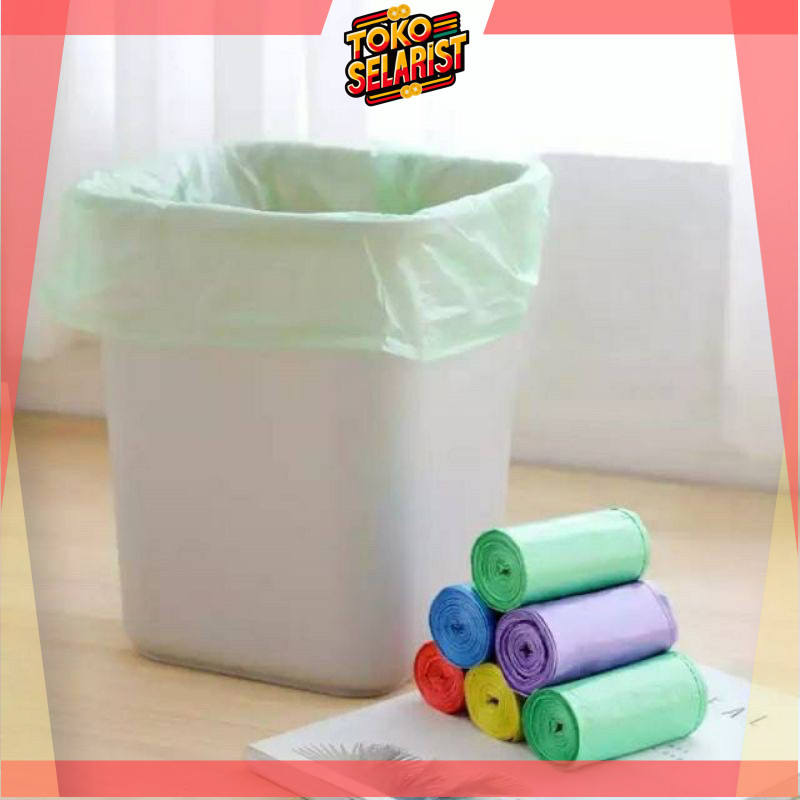 COD KANTONG PLASTIK SAMPAH 45X50CM ISI 20 LEMBAR / KANTONG PLASTIK GULUNG ROLL Makassar