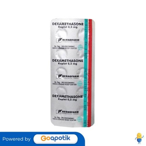 Dexamethasone Bernofarm 0.5 Mg Strip 10 Kaplet