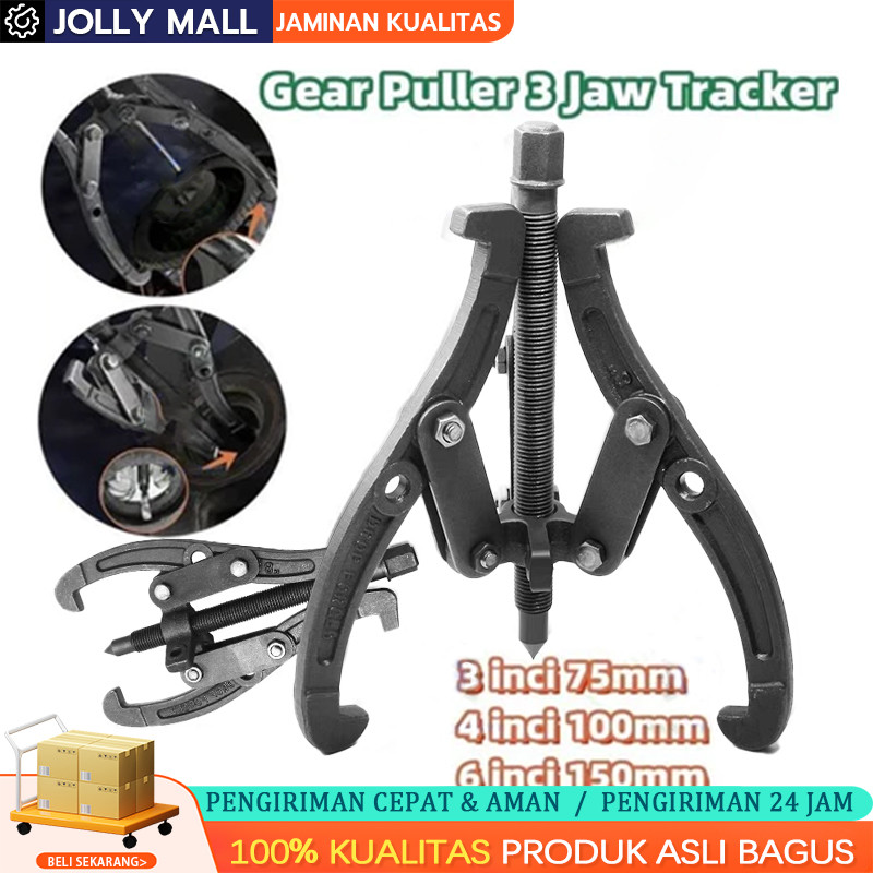 

CKS15 Treker Bearing 3 Kaki/Treker 3 Kaki/3"/3Inci/3Inch/ 75MM/Gear Puller/3 Jaw Tracker/Alat