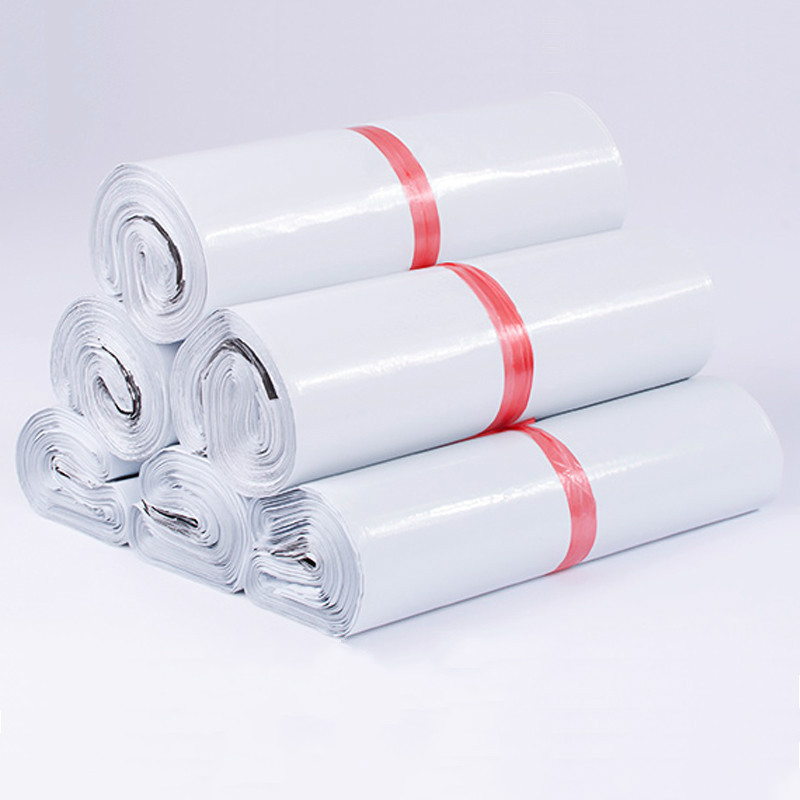 

50pcs/Lot White Courier Bag Express Envelope Storage Bags Mailing Bags Self Adhesive Seal PE Plastic Pouch Packaging 24 Sizes