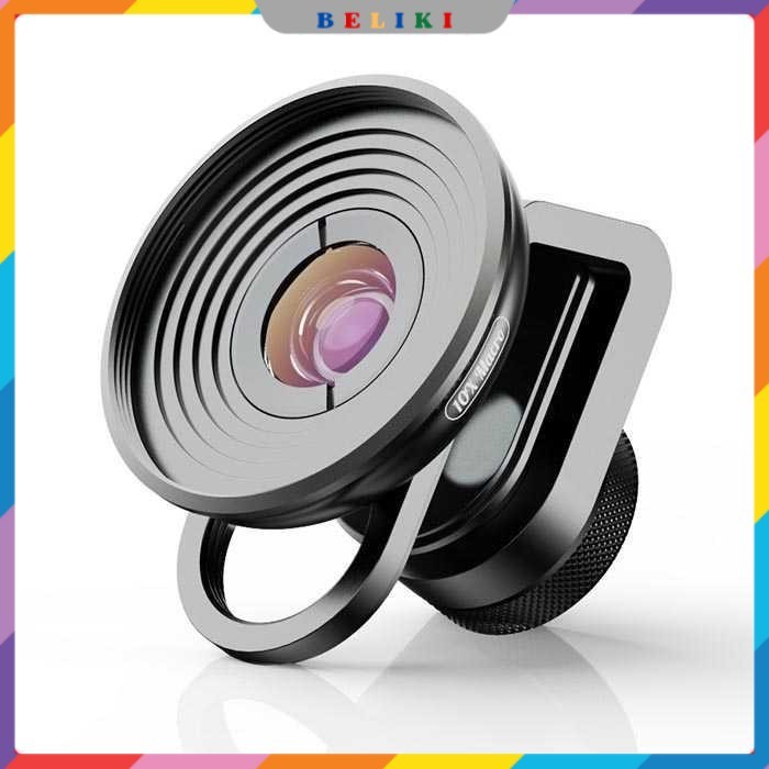 Lensa Kamera Smartphone Universal Clip 10X Macro Lens - APEXEL HD5M