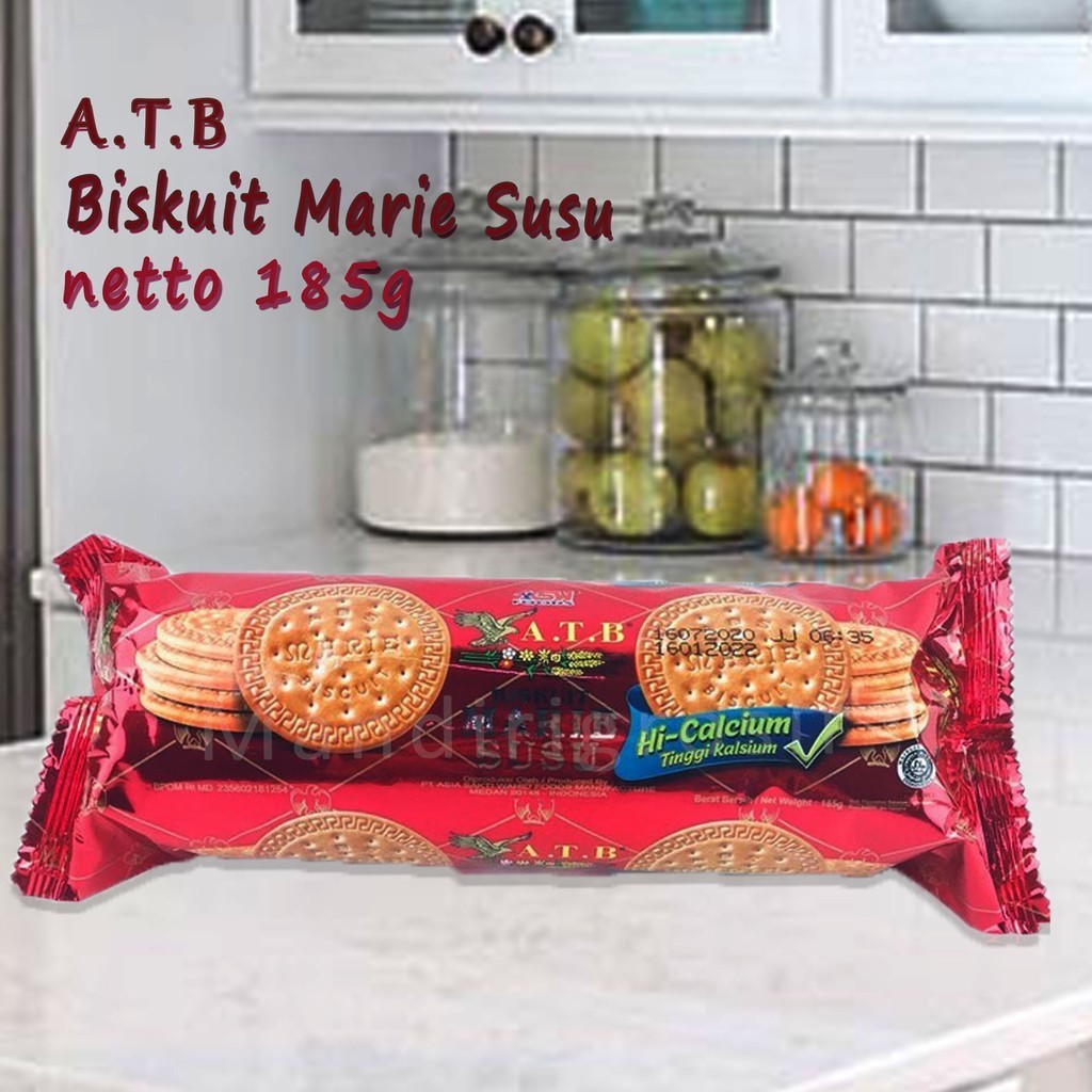

BISKUIT * MARIE SUSU * ATB BISKUIT * 180g PUSAT GROSIR JAJAN murah meriah