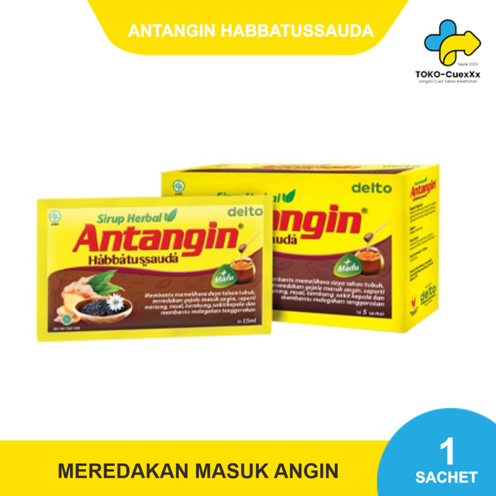 

Antangin Habbatussauda Sachet-Meredakan Masuk Angin