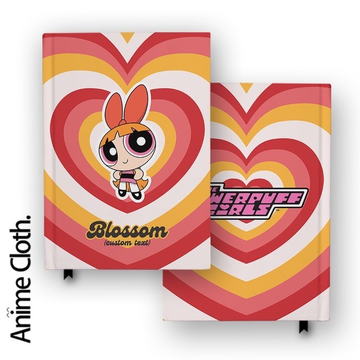 

Buku Catatan Notebook Powerpuff Girls Blossom Heart Diary Hardcover