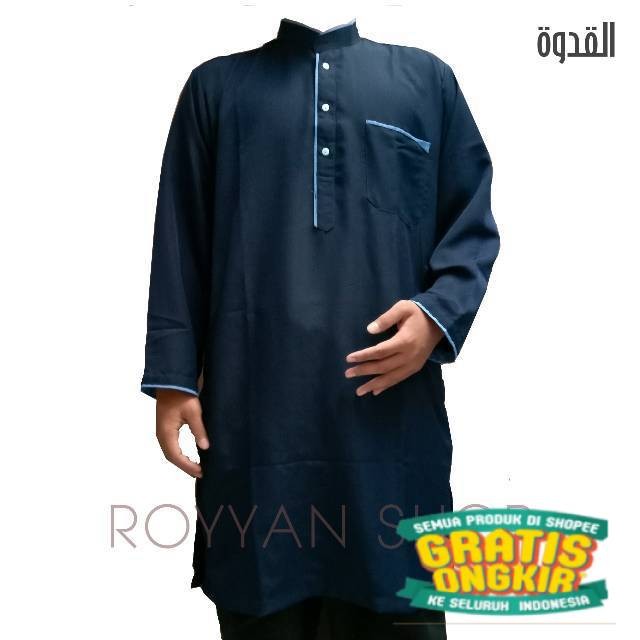 Gamis Pria Pakistan Al Qudwah/ COD lebaran ramadhan