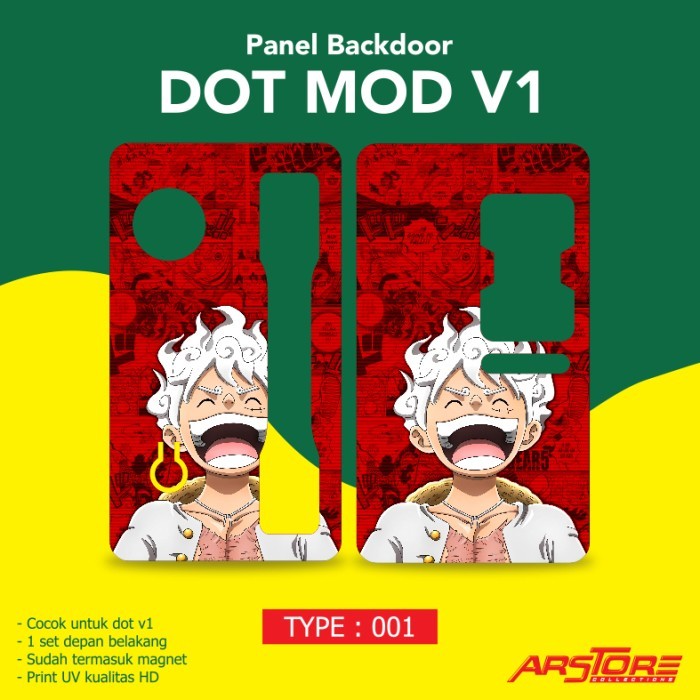 Panel Backdoor Dot V1 Aio Print UV - Multi jaya Furniture - 001