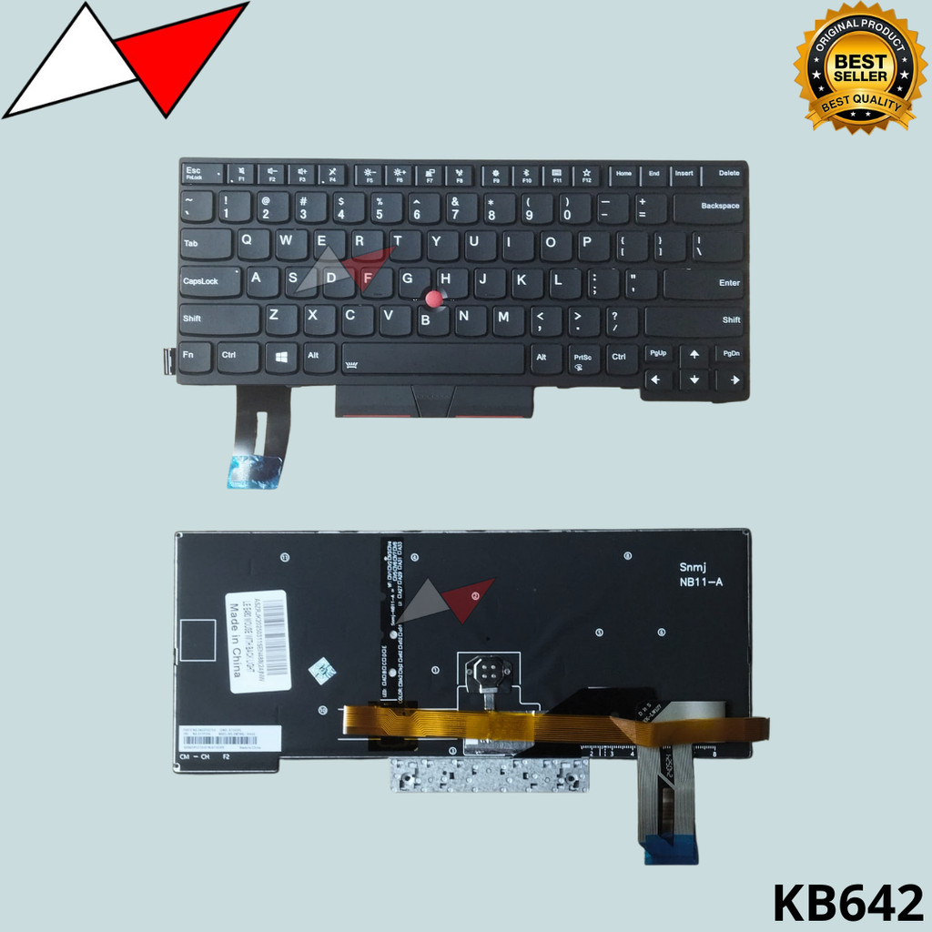 Keyboard Lenovo ThinkPad E480 T490 T490S T495 Pointer
