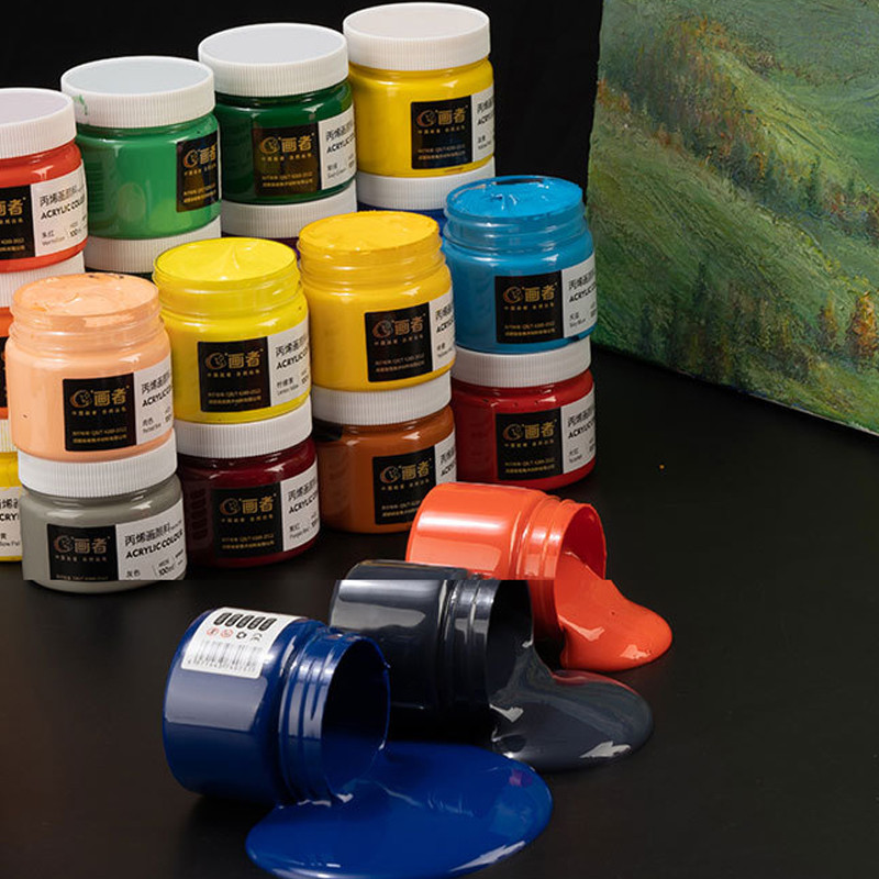 

AWC CAT AKRILIK 100 ML / ACRYLIC PAINT 100 ML / CAT LUKIS 24 VARIAN WARNA LENGKAP HARGA SATUAN