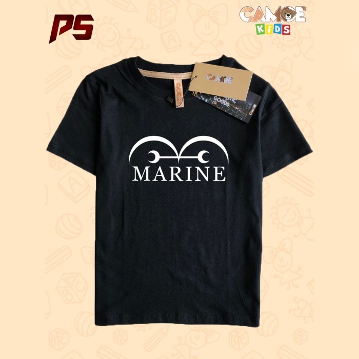 Kaos Anak Anime One Piece Marine