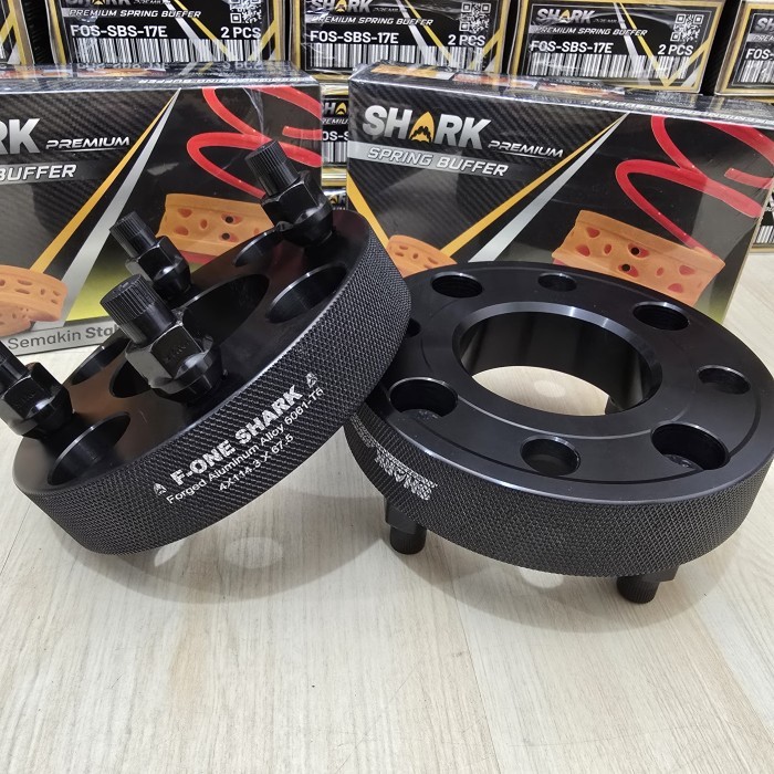 2 Pcs Heavy Duty Wheel Spacer Velg Adaptor Roda Toyota Avanza Veloz / Xenia Tahun 2004 - 2021 Alumun