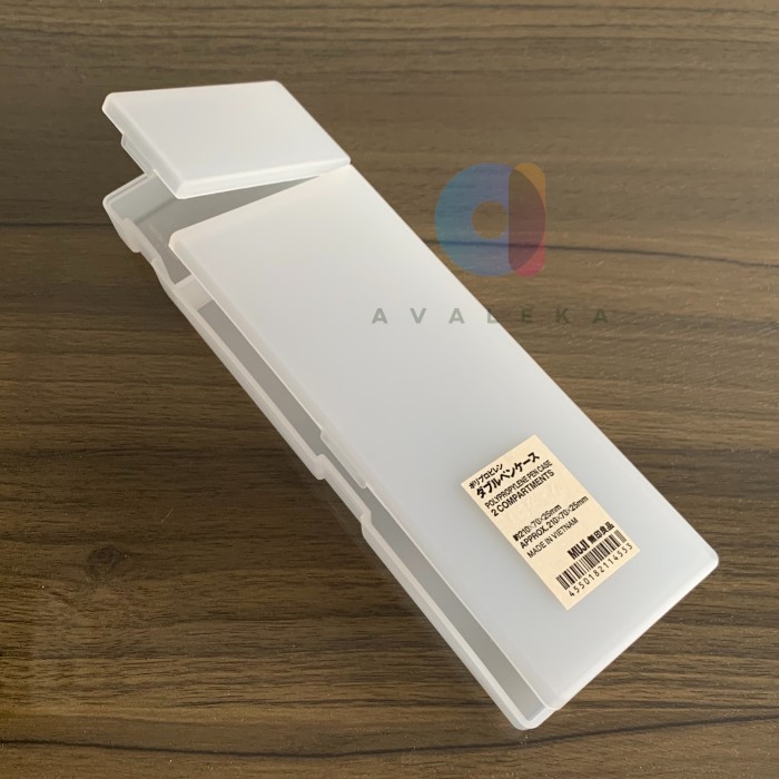 

BEST P R O M O MUJI Pen Case Kotak Pensil - 1 Compatment S