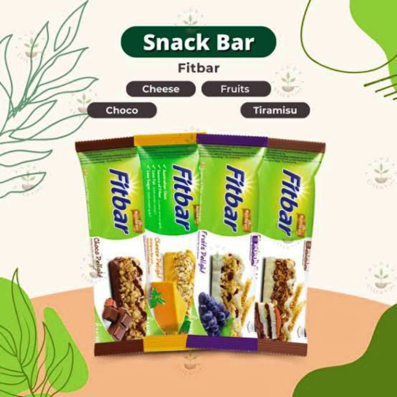 

Fitbar chesse coklat tiramisu fruit 20gr