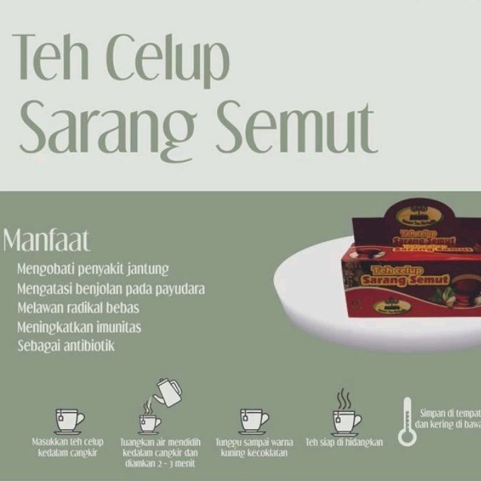 

[ ] - -CEGAH STROKE- TEH SARANG SEMUT ORIGINAL100%