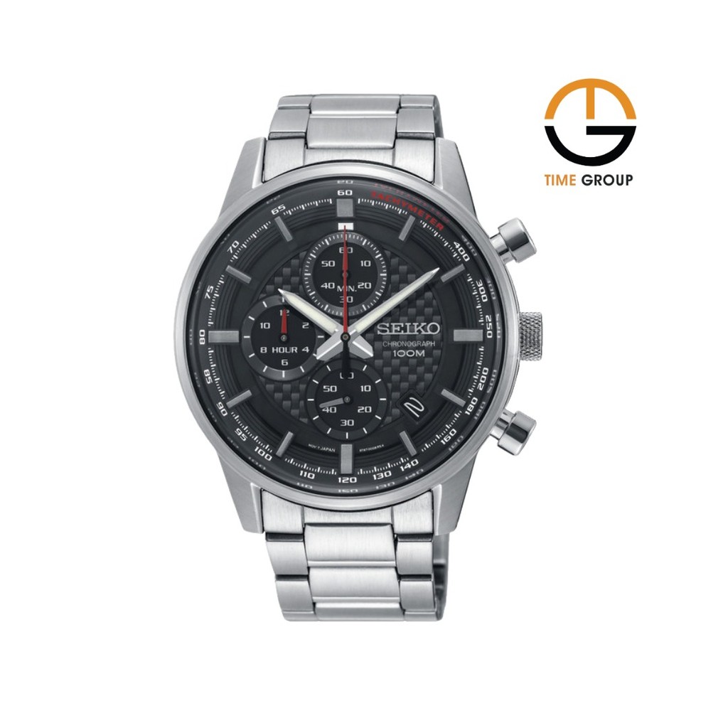 JAM TANGAN PRIA SEIKO CHRONOGRAPH SSB313P1 STAINLESS BONUS PIN PUSHER ORIGINAL