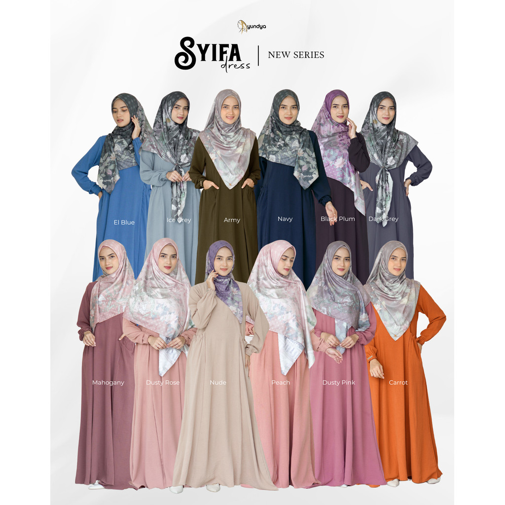 Syifa Dress by Ayundya Hijab