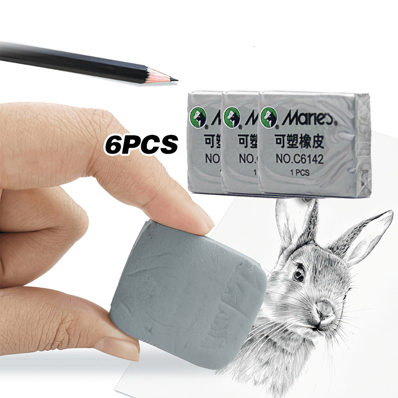 

Maries C6142 Penghapus Elastis Penghapus Uli Art Eraser Penghapus Bisa Dibentuk
