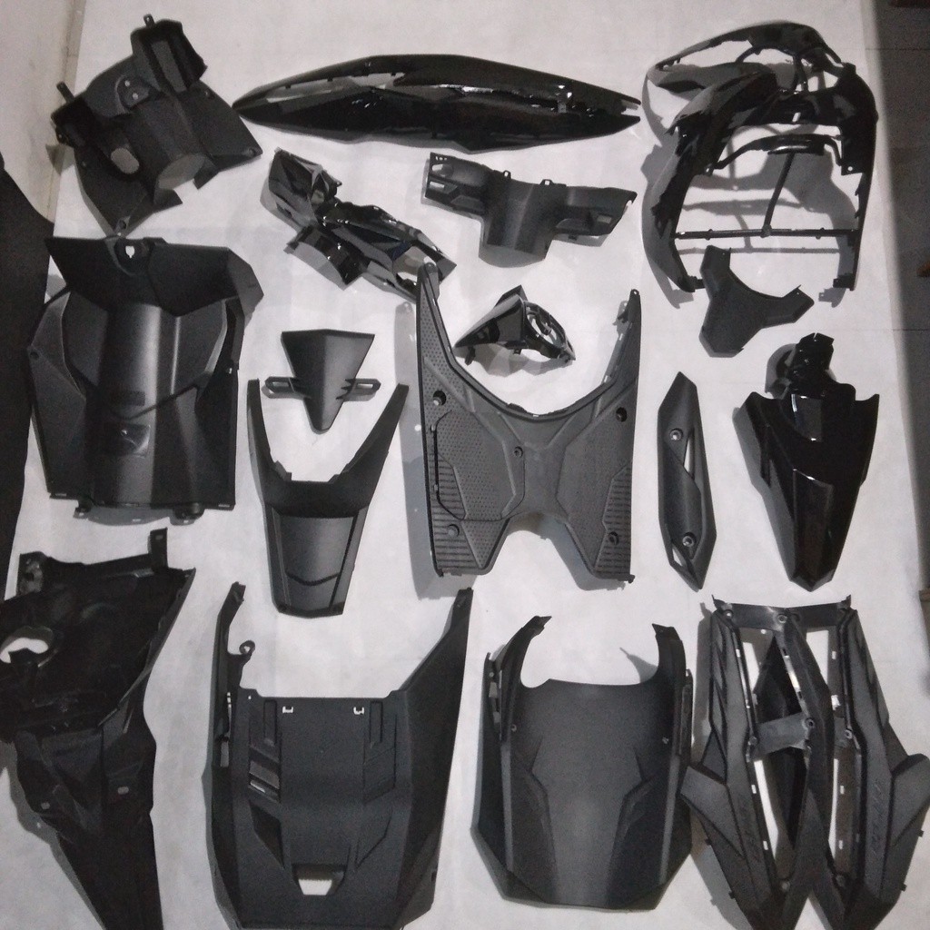 Full Body Beat Street / ESP K81 2016 2017 2018 2019 Hitam WIN | complete set bodi kasar halus motor 