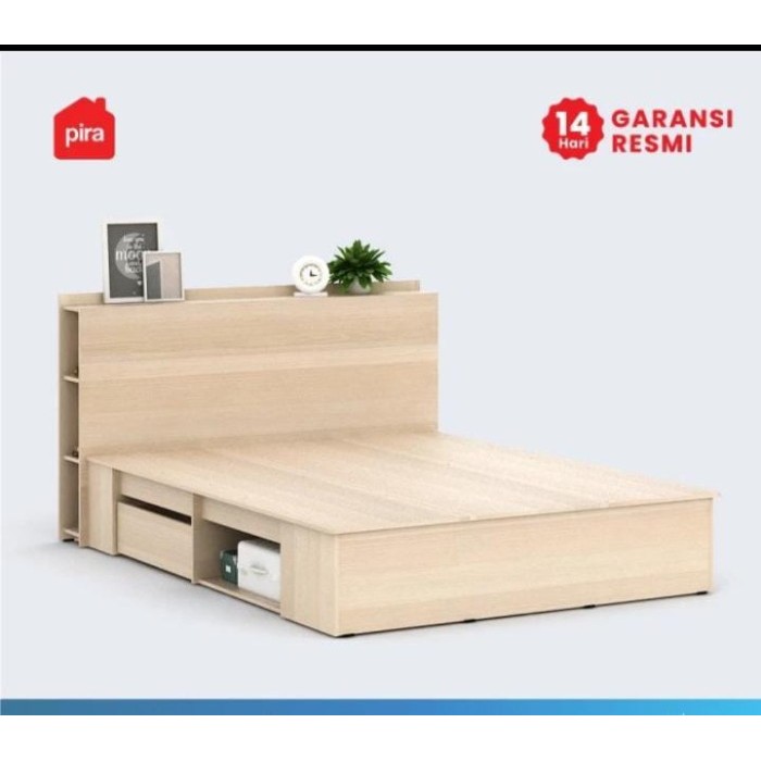 PIRA BAVARIAN - MORGAN BD 160 Divan/Tempat Tidur - 160 Pro Oak