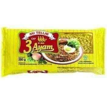 

mie telur 3 ayam