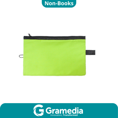 

[Gramedia Cijantung] Estudee Rubber Mesh Case A4 Green