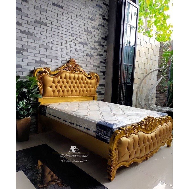 Tempat Tidur , Dipan Jati , Dipan Mewah , Tempat Tidur Kayu Jati , Tempat Tidur Mewah , Dipan Jati