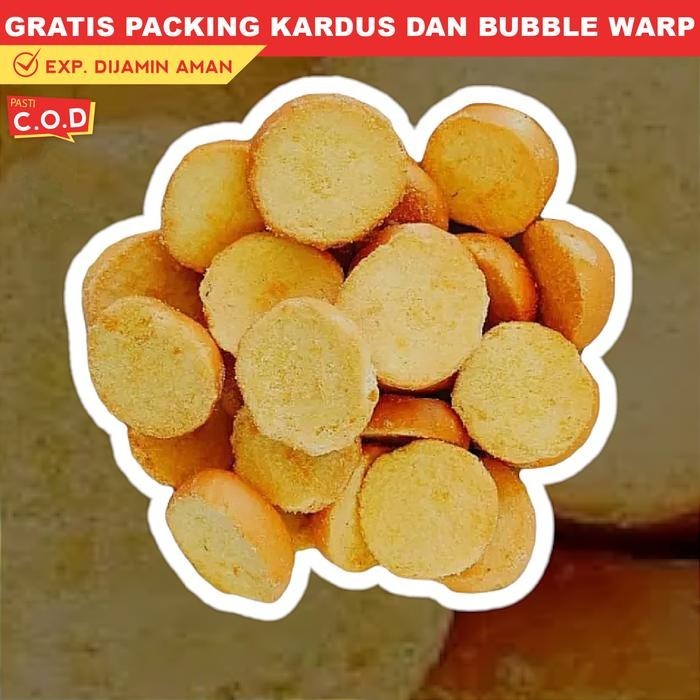 

roti kering bagelen vanilla 125 gram snack makanan ringan cemilan camilan jajanan kiloan grosiran murah - bagelen vanilla