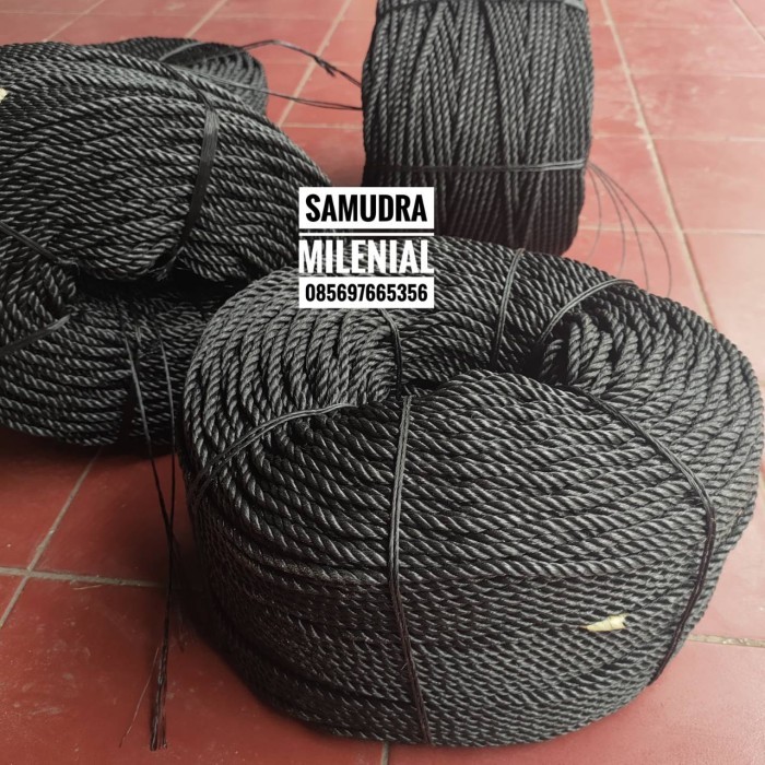 Tali Tambang 5mm / Tambang PE 5mm MURAH - Hitam ARS
