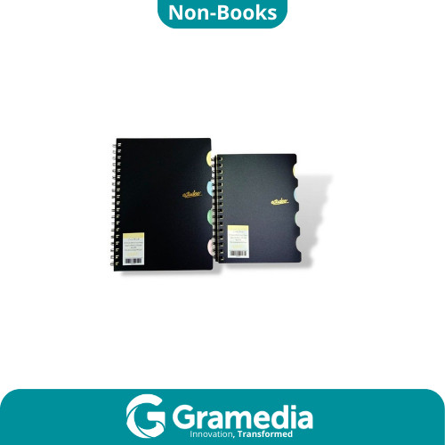 

[Gramedia Cijantung] Notebook Ring Ukuran B5 Bahan Pp