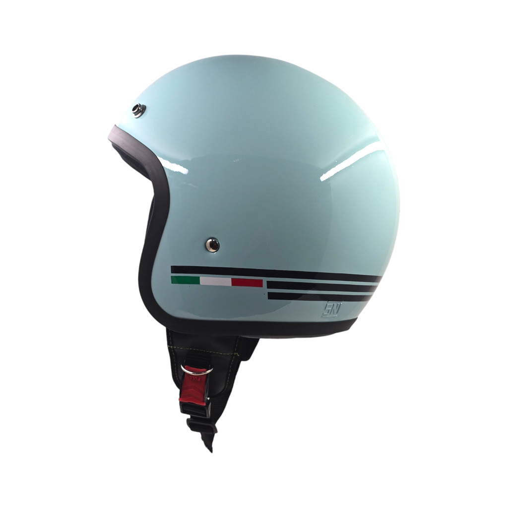 FORCE Retro Vigo 01 Helm Half Face (Non Smartlock)