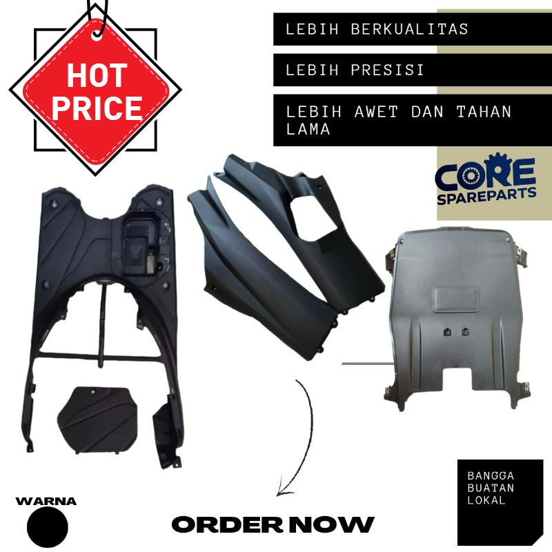 Bodi Dek Atas Dek Samping Dek Bawah Honda Beat Pop