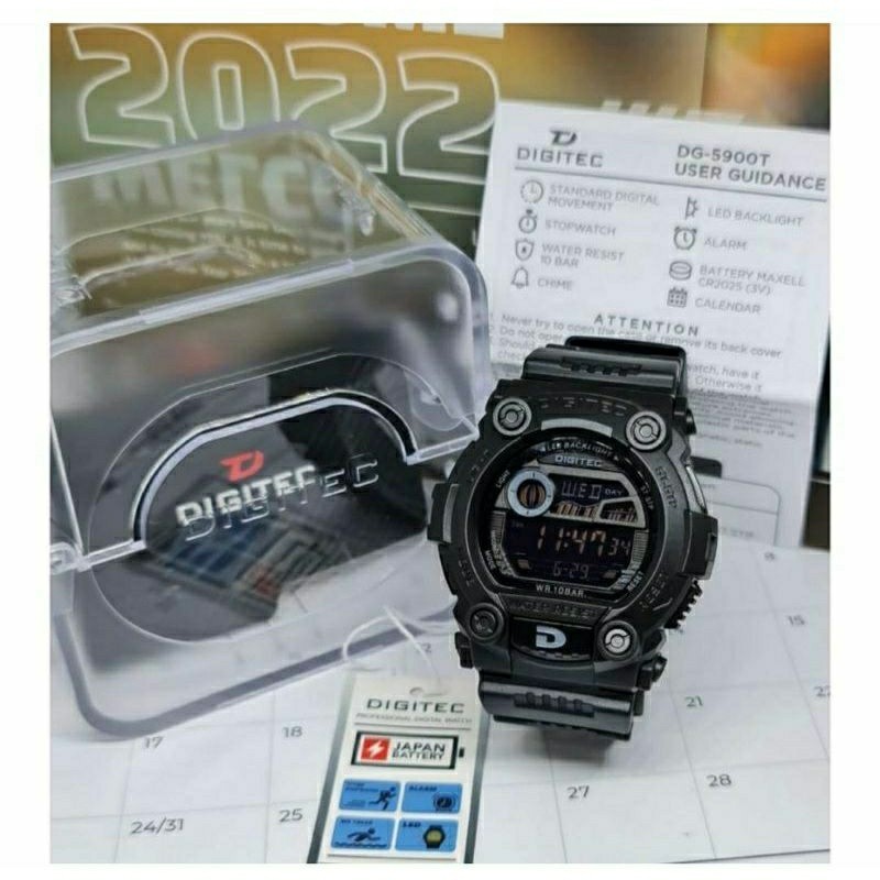 Jam tangan Digitec watch dg 5900 DG-5900
