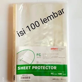 

INTER X PP Pocket 100 Lembar Folio Inter x