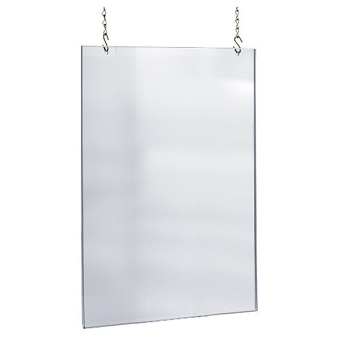 AKRILIK BROSUR GANTUNG A4 - LANDSCAPE